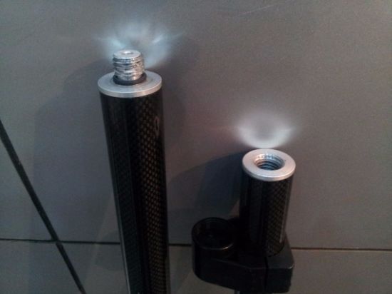 (2m) GPS Carbon Fiber Pole Prism Pole Surveying Accessories