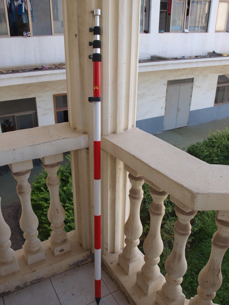 5m Surveying Prism Poles for Total Station